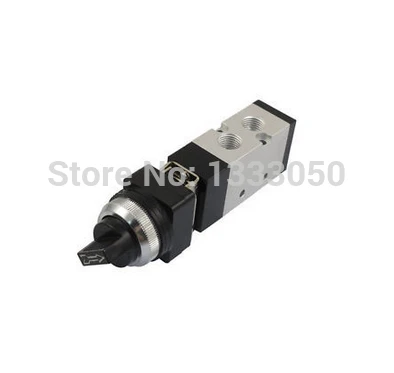 

1/4" PT Selector Knobs Direct Action 2 Position 5 Way Pneumatic Mechanical Valve