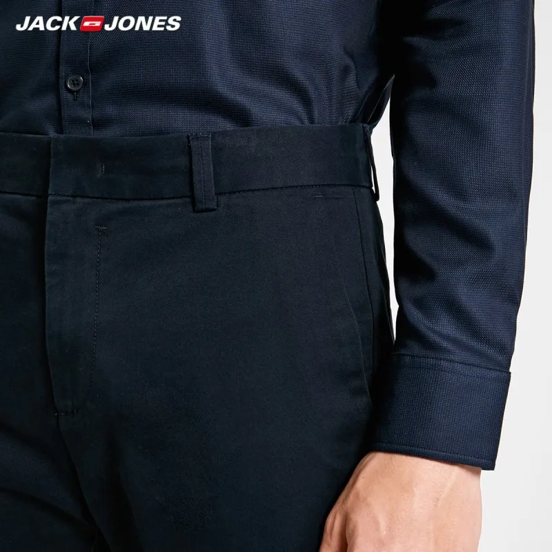 JackJones мужские осенние хлопковые деловые Брюки E | 218314579