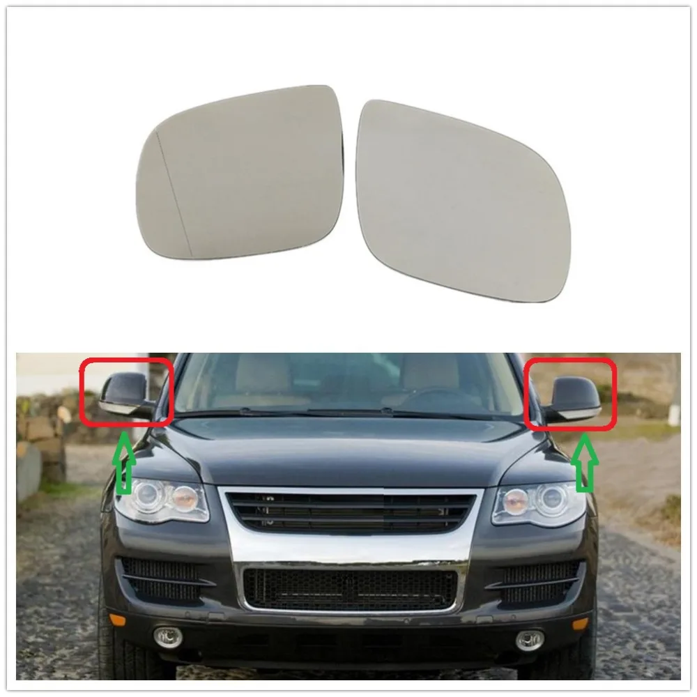 Подходит для VW Touareg V6 R50 2007 2008 2009 2010 Стайлинг автомобиля боковое зеркало стекло с
