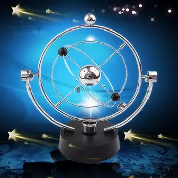 

newton pendulum Funny Kinetic Orbital kinetic Model Office House desk decoration Kids pendulo de newton Educational Toy