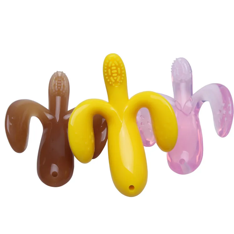 High Quality Sea Turtle Toothbrush Environmentally Safe Soft Silicone Baby Teether Teething Kids Teether Children Toothbrushs