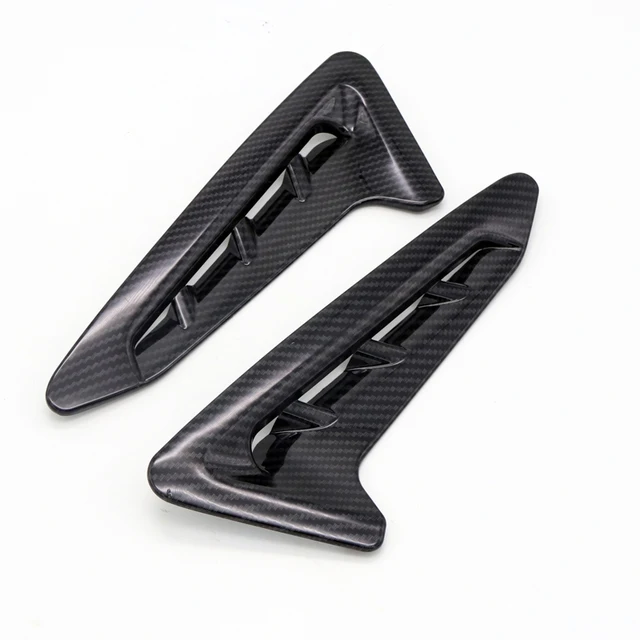 For BMW X3 G01 2018 ABS Plastic Side Wing Badges Emblem Vent Outlet Cover Trim 2pcs Car Styling