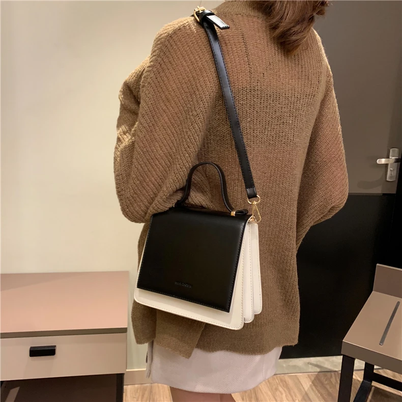 Burminsa Summer Unique Small Crossbody Bags For Girls Korean Style Trapezoidal Women Handbags Flap Shoulder Messenger Bags