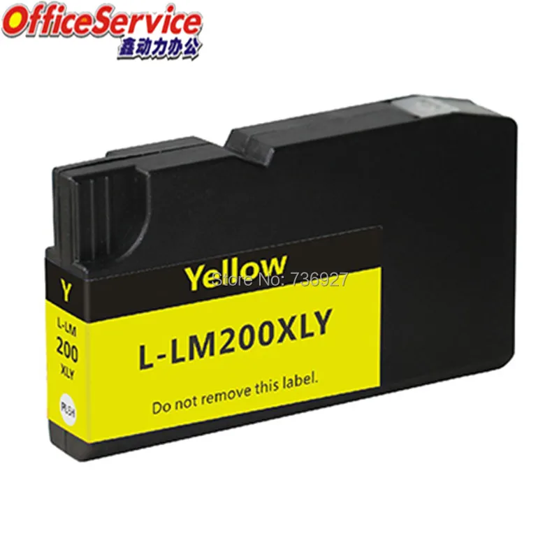 LM200 LM 200XL совместимый чернильный картридж для Lexmark OfficeEdge Pro4000c Pro4000 Pro5500 Pro5500t