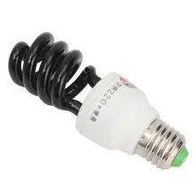 УФ-светильник E27 18 Вт, Ультрафиолетовый черный светильник, светящийся флуоресцентный CFL фиолетовый светильник, энергосберегающая бактерицидная лампа, ac220в