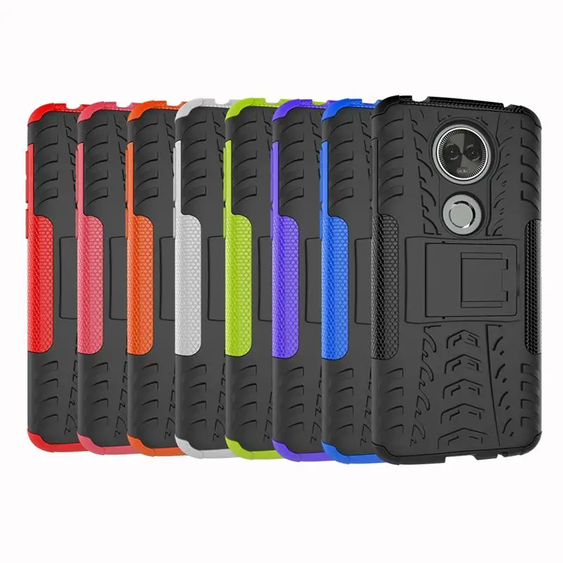 XSKEMP защитный чехол для Motorola Moto E5 плюс гибридный из ПК и силикона Жесткий задней