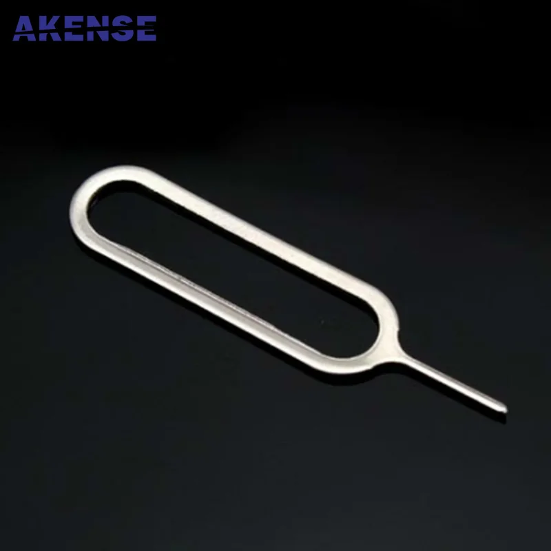 

1000 pcs Metal SIM Card Tray Removal Eject Pin Key Tool Needle For iPhone 7 plus 8 X iPad Samsung S7 S8 Xiaomi
