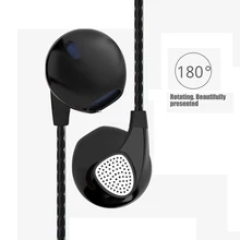 

In-ear Earphone Earbuds Stereo Sport Headphone Noise Isolating Headset with Mic for Xiaomi Samsung Mobile phone Universal