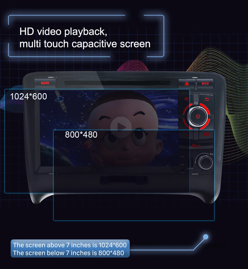 Cheap Eunavi Car Multimedia Player DSP Car Radio GPS Android 9.0 2 Din For Audi/TT 2006-2012 Canbus DDR3 2GB OBD2 Bluetooth Wifi DVR 5 Cheap Eunavi Car Multimedia Player DSP Car Radio GPS Android 9.0 2 Din For Audi/TT 2006-2012 Canbus DDR3 2GB OBD2 Bluetooth Wifi DVR 5