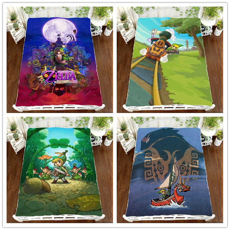 

Anime Manga The Legend of Zelda Bed Sheet 150*200cm Bedsheet 003