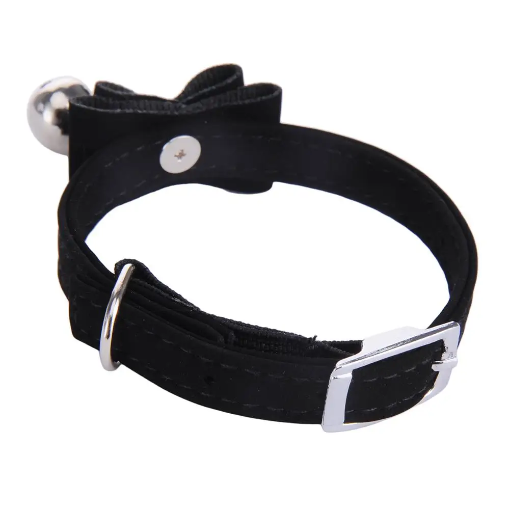 Black Bow Tie Cat Collar with Sash Small Bells Luxury Flocking Adjustable Pet Collar for Small Puppy Dogs and Kittens 20E Black Bow Tie Cat Collar with Sash Small Bells Luxury Flocking Adjustable Pet Collar for Small Puppy Dogs and Kittens 20E