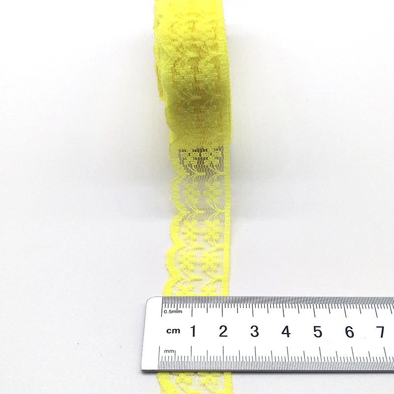 10 Yards 22MM Lace Ribbon Tape DIY Embroidered For Sewing Decoration African Fabric | lace ribbon,lace sewing supplies,lace sewing accessories,lace decoration,lace accessories,lace garment accessories