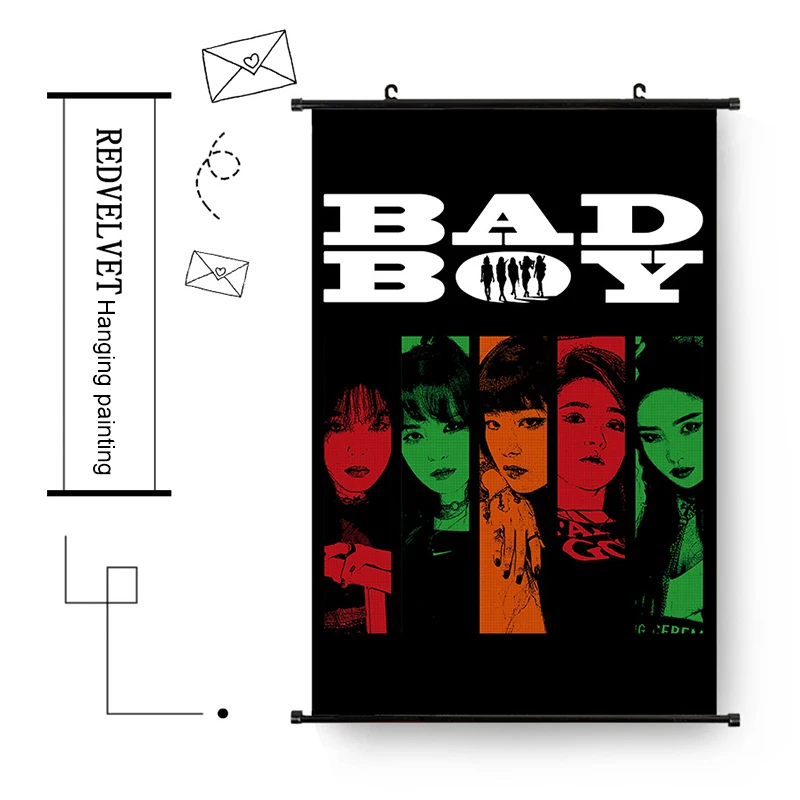 

KPOP RED VELVET BADBOY Big Hanging Painting Poster With The Same Paragraph Dropshipping