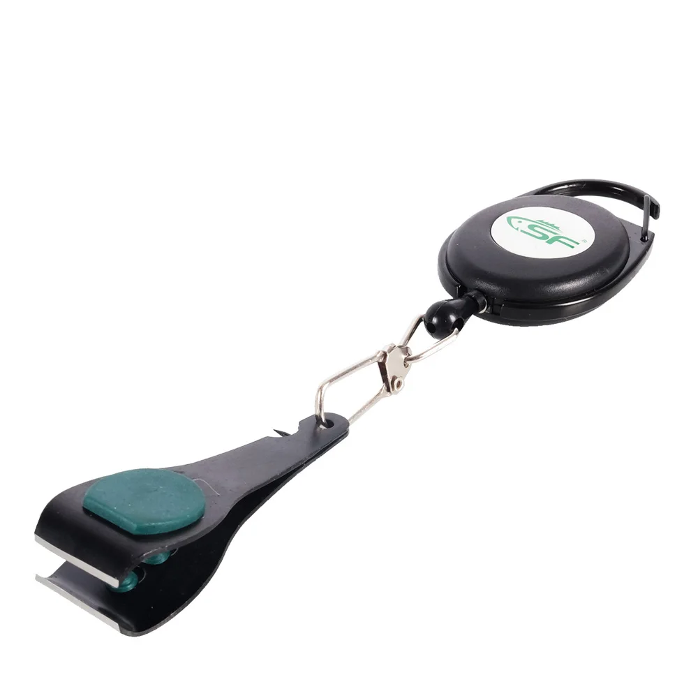 

2 in 1 SF Combo Fly Fishing Line Nail Nipper Clipper Hook Eye Cleaner with Zinger