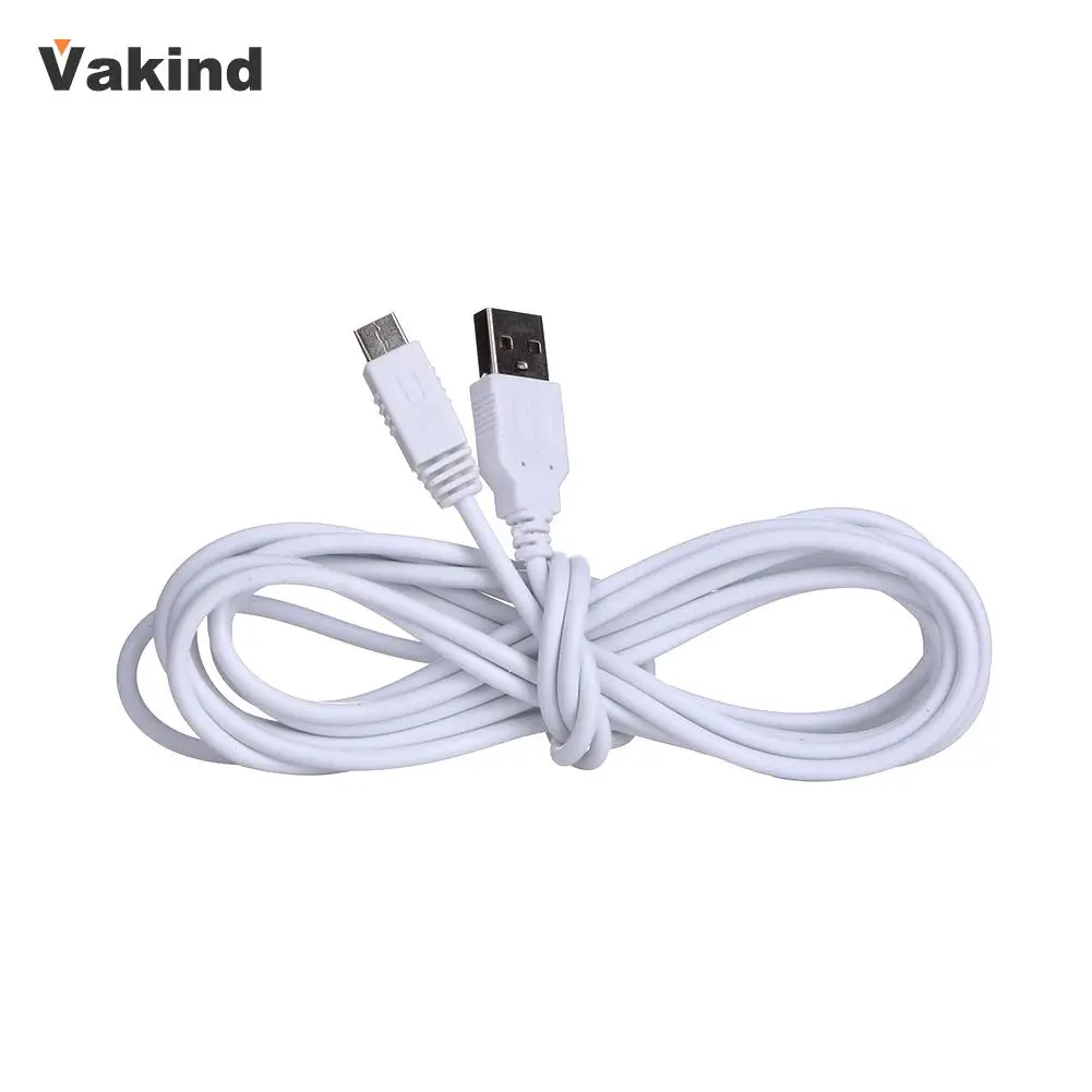 3M USB Charging Cable USB Data Power Charger For Nintendo Wii U WIIU Gamepad Controller black classic wired controller gamepad for nintendo wii wii u retail packed