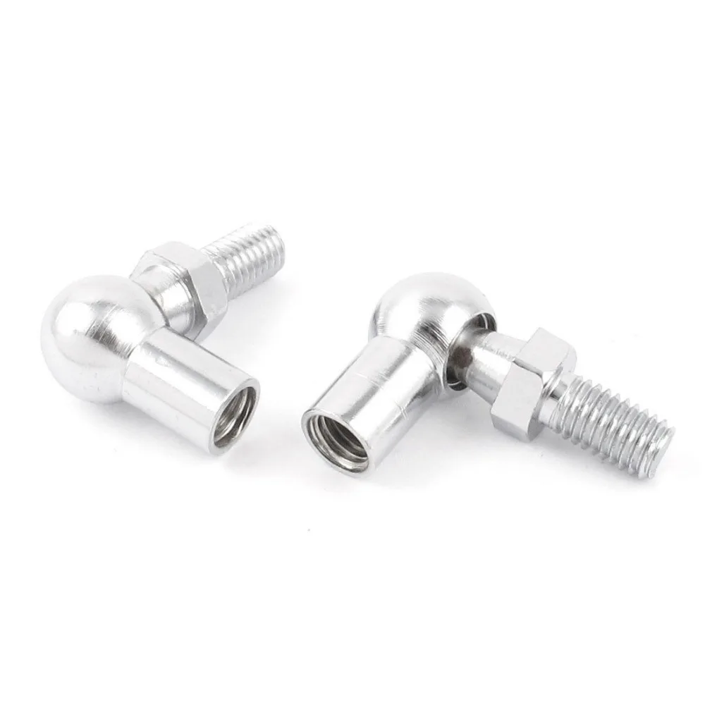 8mm Thread Stainless Steel Ball Joint Gas Spring Connector 2 Pcsin
