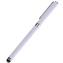 Компактный дизайн абсолютно для iPhone iPad два в одном металлический емкостный Ручка Шариковая стилус