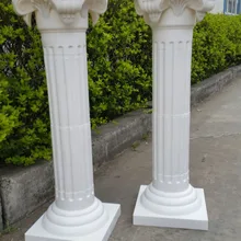 События Украшения Белый Пластик римские Столбы 85 см высоком