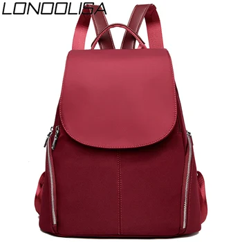 

Zipper Rucksack Backpack for Teenage Girls Hot Mochila Feminina Women Backpack Nylon Waterproof Bagpack Female Sac A Dos Femme