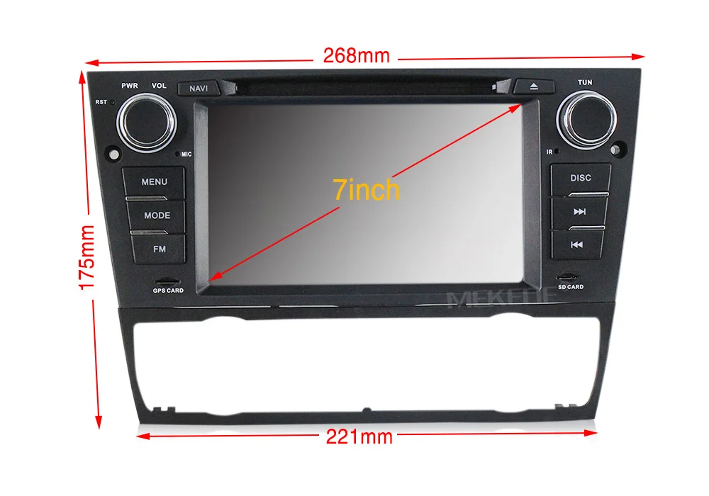Excellent Android 8.0 4G RAM 32G ROM Car dvd player for BMW E90/E91/E92/E93 3 Series 05-11 with gps navigator radio Ipod BT mic gift 4