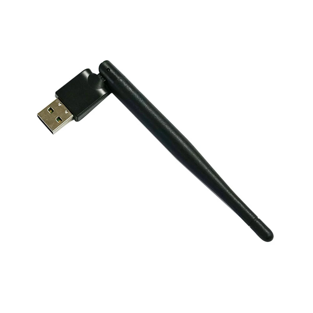 

Mini Wireless USB WiFi RT5370 150Mbps with Antenna For V8 Golden, Openbox V8 Combo, FTA Set Top Box