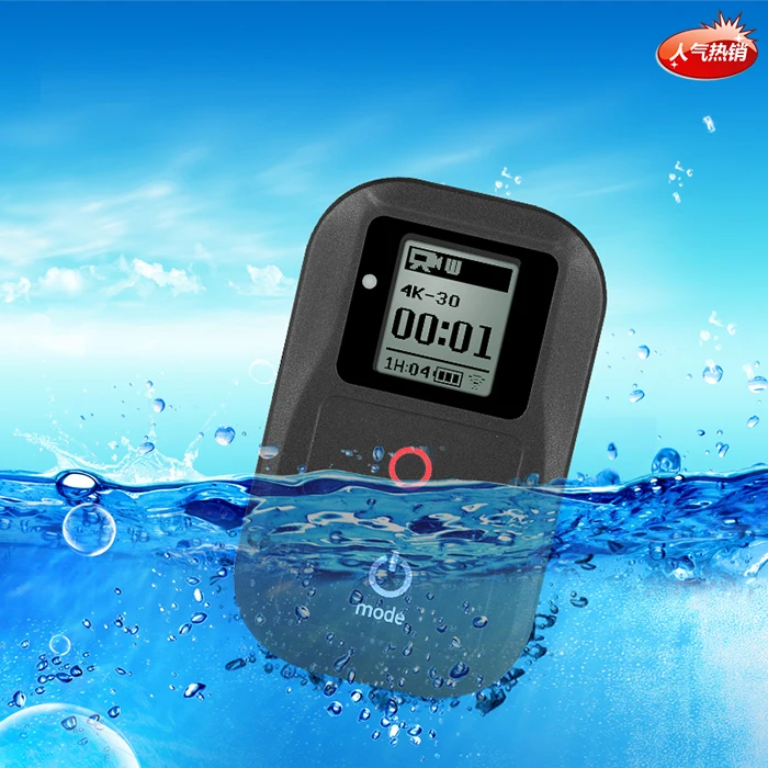 2018 para GoRro a prueba de agua Control Remoto + funda protectora + correa de pecho cordón para Gopro Hero 6 5 4 3 + 3 7 4,5 PERÍODO DE SESIONES Accesorios - 5
