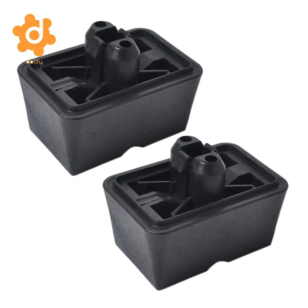 2Pieces Jack Point Support Plug Lift Block For BMW 6 7 R Series 51717039760 Black