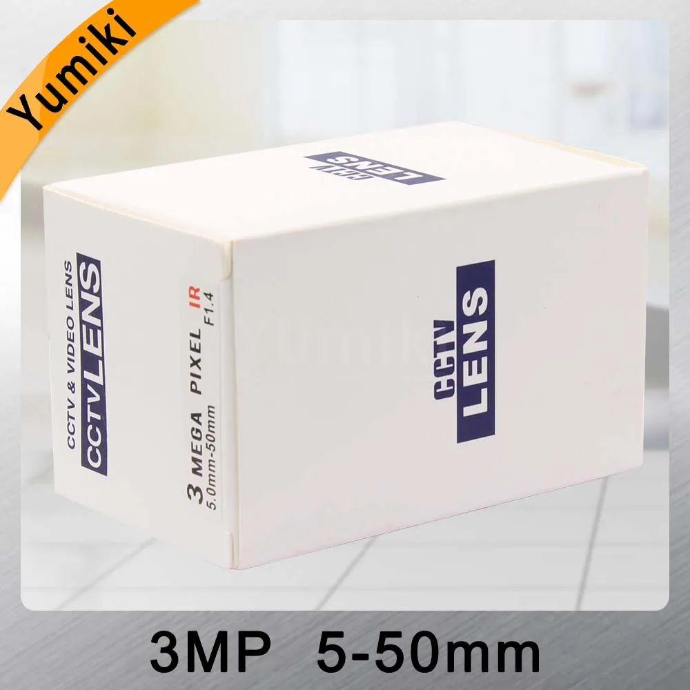 5 50mm varifocal ir cctv lente cs para 05