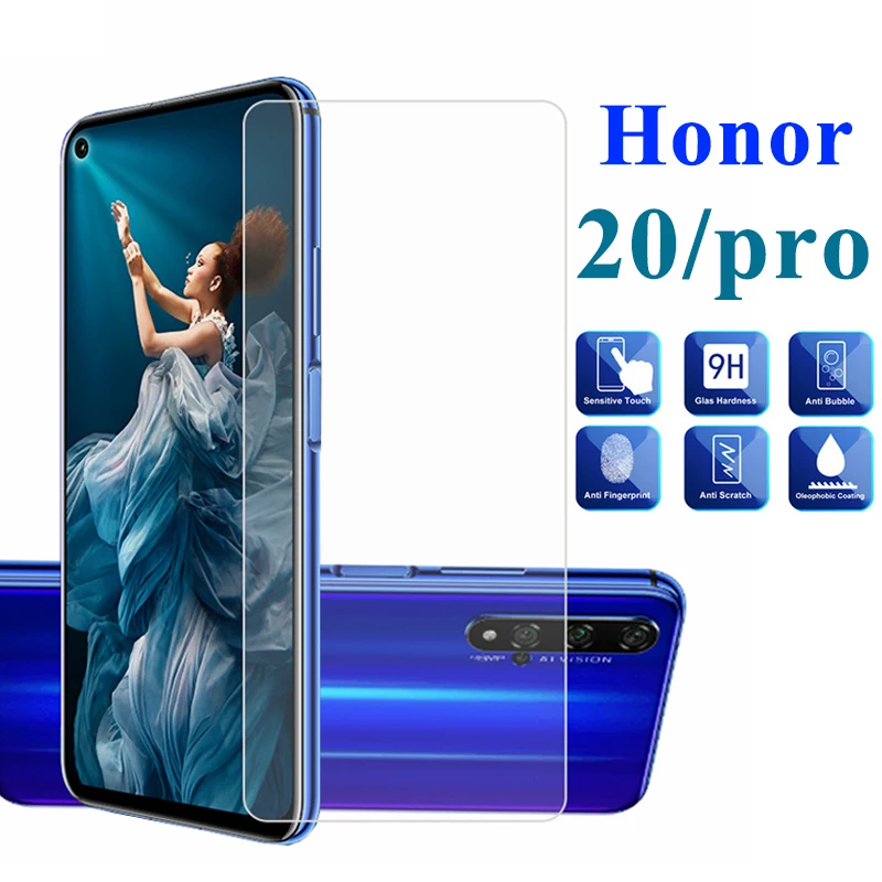Закаленное стекло для Huawei Honor 20 Pro Защита экрана защитный экран Hauwei Xonor Huawey Onor Hono