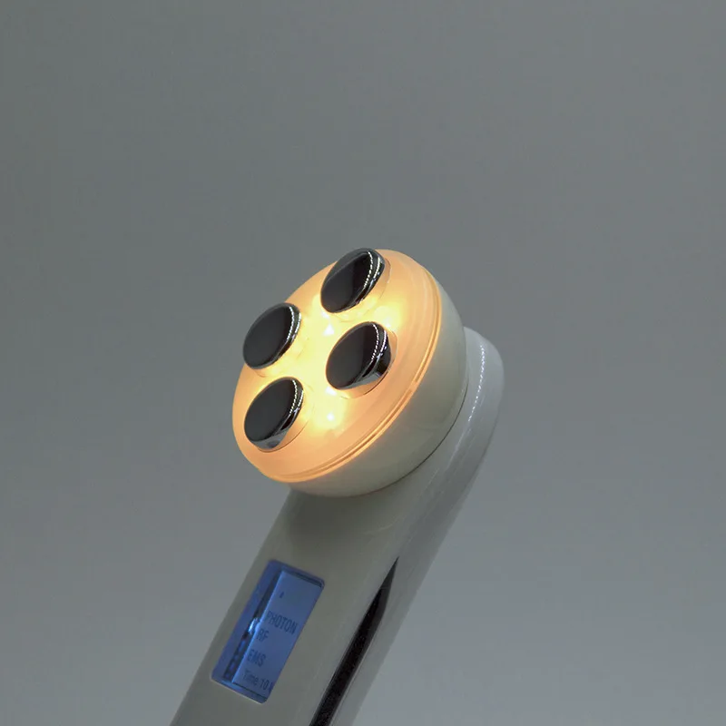 

Top Grade Face Skin EMS Mesotherapy Electroporation RF Radio Frequency Facial LED Photon Skin Care Device Face Lift Tighten