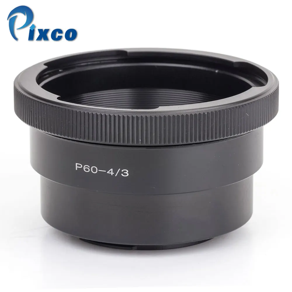 Pixco P60-Om 4/3 Adattatori Per Obiettivi Fotografici Vestito Per Pentacon 6 Kiev 60 Lens Per Olympus Quattro Terzi Om4/3 (D) Adattatore Fotocamera Re