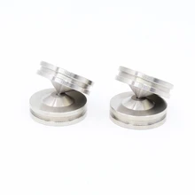 Free shipping one set SUS304 Speaker Spike Foot Speaker Subwoofer Amplifier Shockproof Base Pad