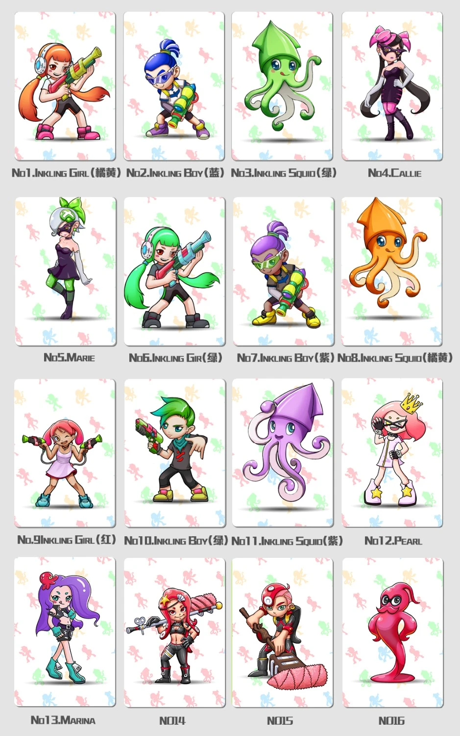 16 Pieces Full Set NTAG215 Printed NFC Card Written by Tagmo Can Work For  Switch|nfc card|card nfcnfc ntag215 - AliExpress