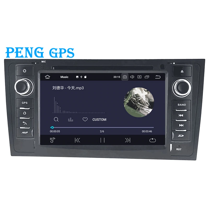 Top Android 9.0 Car GPS Navigation For AUDI A6 1997-2005 Allroad 2000-2006 Car CD Player Headunit Multimedia Radio Tape Recorder Top 5