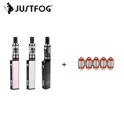 Оригинальный Justfog Q16 Starter Kit 900 mah Батарея с 1,9 мл Q16 распылительный бак и JUSTFOG комплект атомайзера 1.6ohm VS P16A комплект