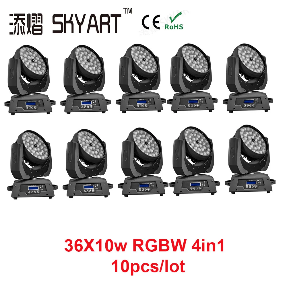 

stage light Lyre 36x10W rgbw 4 in 1 led zoom moving head wash disco dj