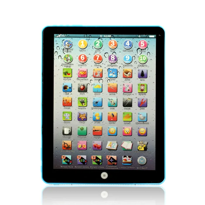 

Gift For Kids 1PC Russian Computer Learning Education Machine Tablet Toy Contains magnetic properties #XT
