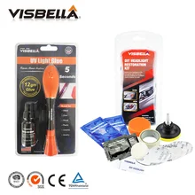 Cheap Visbella refill bottle Liquid Plastic Welding Glue 5 Second Fix UV Light Glue quickly repair sealer and Headlamp Restoration Kit Cheap Visbella refill bottle Liquid Plastic Welding Glue 5 Second Fix UV Light Glue quickly repair sealer and Headlamp Restoration Kit