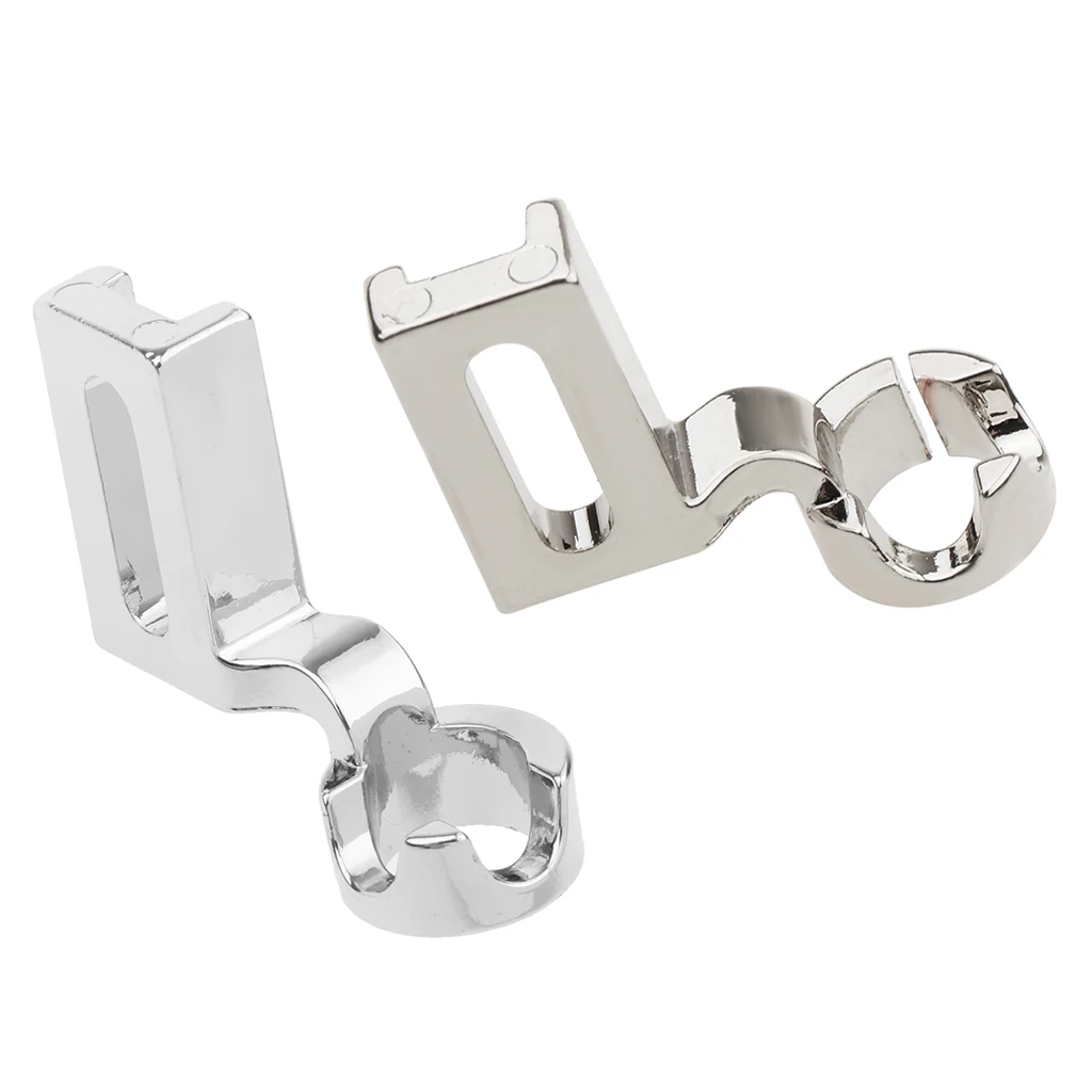 2 Pieces Ruler Foot Frame Quilting Embroidery Presser Foot High Shank for Singer Pfaff Brother Sewing Machine