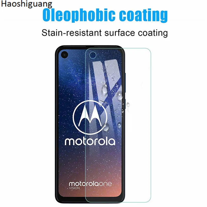 Защитное стекло для Motorola One Vision закаленное Moto Защитная пленка экрана 6 3 дюйма |