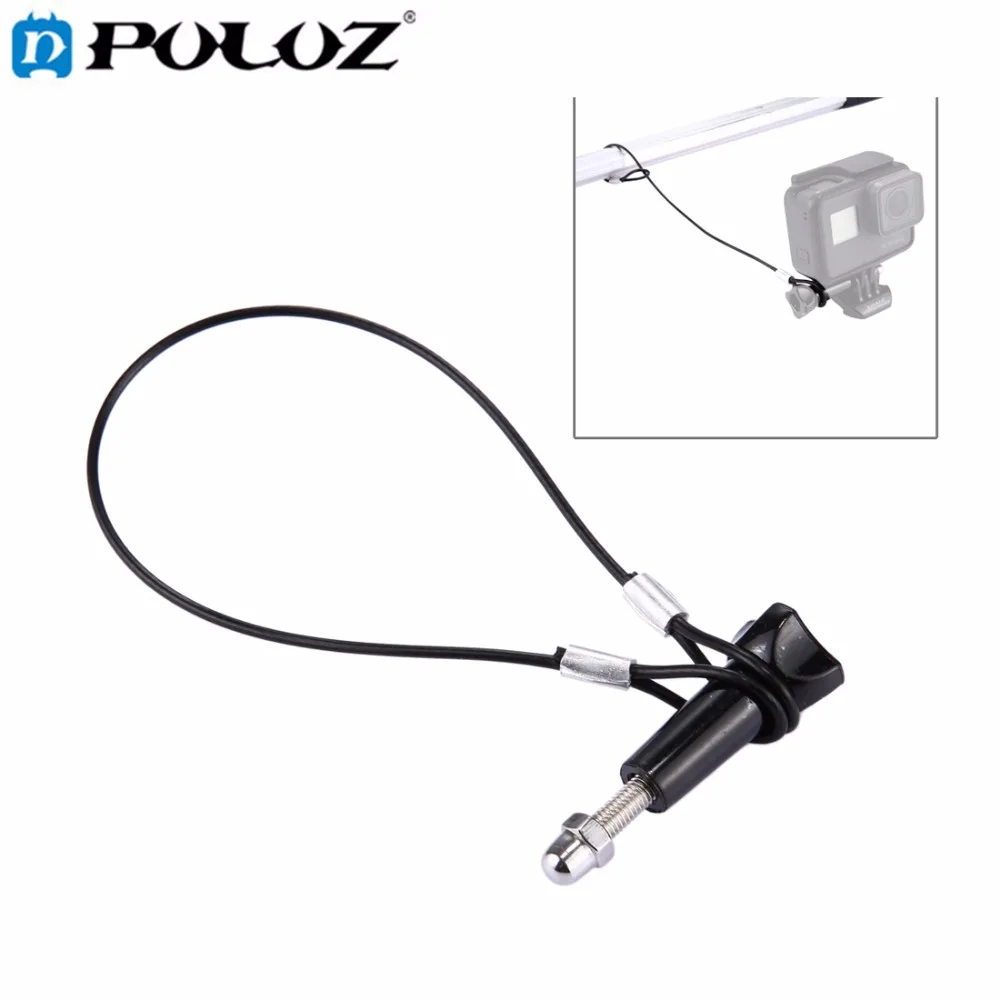 

For Go Pro Accessories 30cm Stainless Steel Lanyard Tether For GoPro HERO5 4 Session GoPro Hero 5 Black edition/HERO 5 4 3+3 2 1