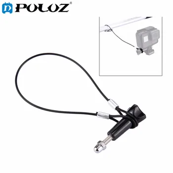 

For Go Pro Accessories 30cm Stainless Steel Lanyard Tether For GoPro HERO5 4 Session GoPro Hero 5 Black edition/HERO 5 4 3+3 2 1