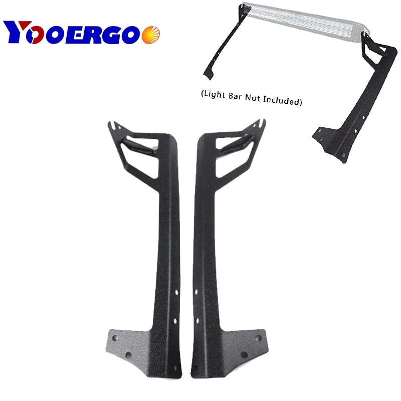 for Jeep Wrangler JK Windshield Mounting Brackets fit for 52 Inch LED Light bar for Jeep Wrangler JK Windshield Mounting Brackets fit for 52 Inch LED Light bar