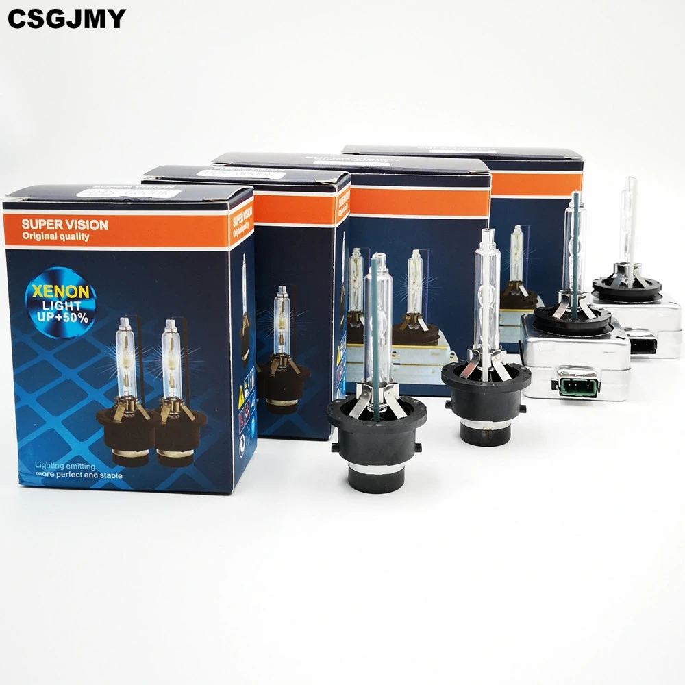 

CSGJMY 2pcs D1S D2S D3S D4S 4300K 5000K 6000K 8000K 10000K HID Bulbs CBI HID xenon headlight bulb D1R D2R D3R D4R headlamp light