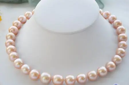 

song voge gem nanJ1156 ROUND PINK PEARL NECKLACE
