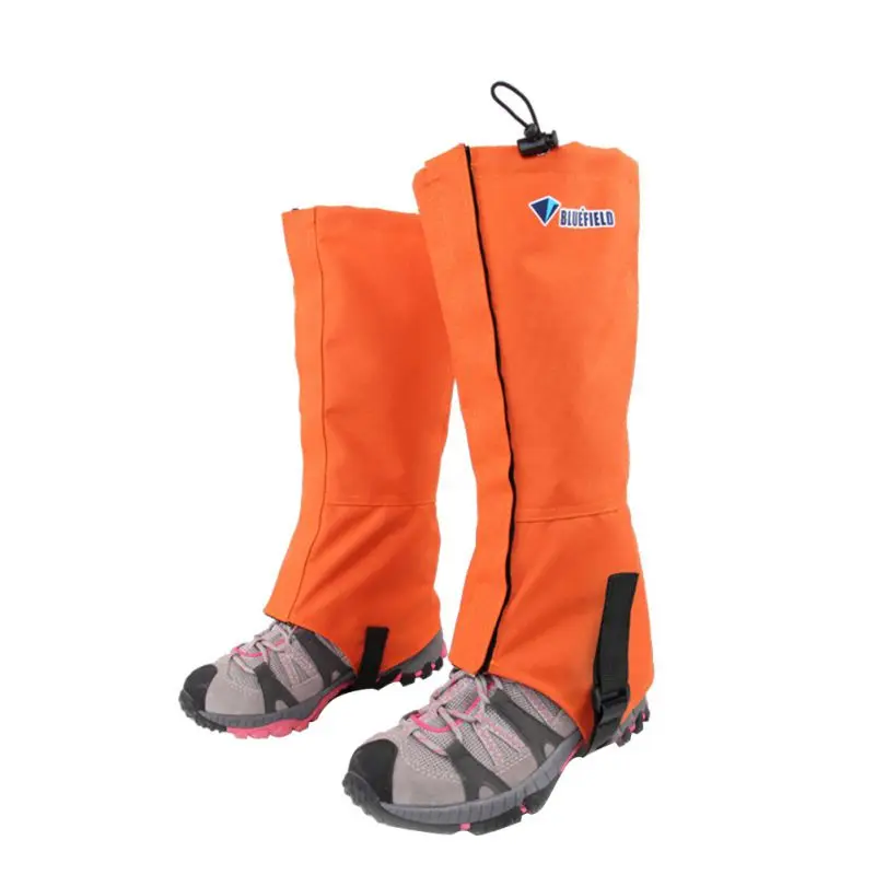 Водонепроницаемый Защита от снега, спортивные гетры, наколенники для катания на лыжах, пеших прогулок, альпинизма - Цвет: Оранжевый