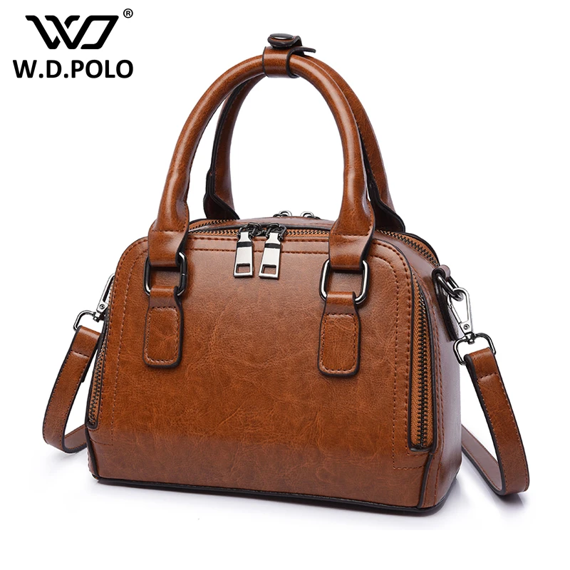 

WDPOLO 2018 pu leather zipper women bags new tready easy matching women handbags fashion big size lady shoulder bags C401