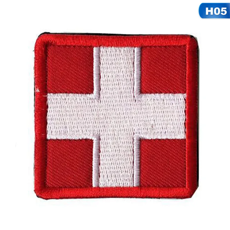 Прекрасные продукты наружной мебели нашивка на рукав в медицинская помощь Красного Креста глава моральная, военная клеящиеся значки