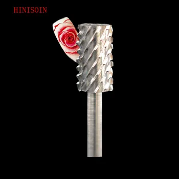 

2pcs HIVISOIN Carbide Nail Drill Bit - Small Barrel Bit - 3XC(60010100)-Silver