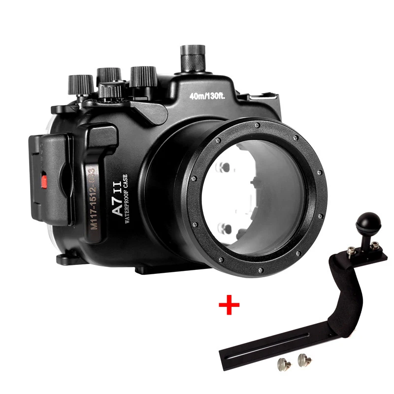 Подводный водонепроницаемый чехол для камеры Sony A7R A7 II Mark 2 28 70 мм объектива и